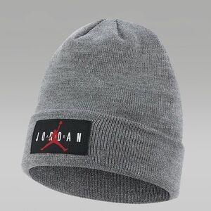 Jordan Big Kids’ Beanie STYLE: 9A0588-GEH carbon heather one size NWT